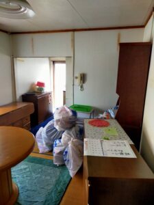 三田市三田町の引越しの家具処分のビフォー