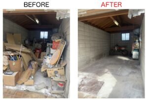 西宮市柏堂西町の不用品回収事例