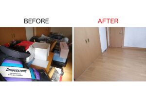 神戸市北区藤原台南町の不用品回収事例