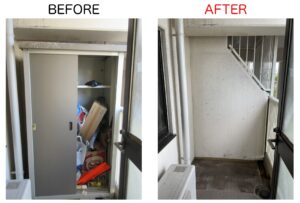 須磨区道正台の不用品回収事例