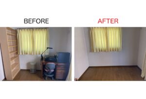 西宮市段上町の不用品回収事例