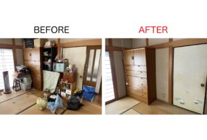 姫路市大津区の遺品整理事例