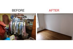 宝塚市の遺品整理事例