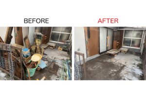 灘区の遺品整理事例