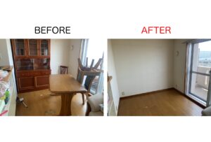 神戸市長田区の引越しに伴う処分事例