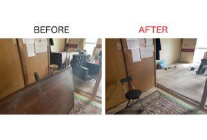 神戸市中央区港島中町の遺品整理事例