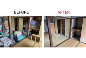 芦屋市の引越しに伴う処分事例